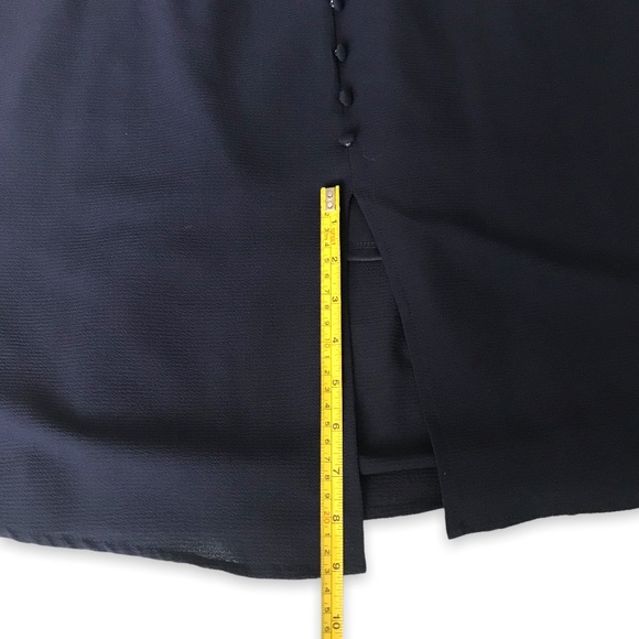 monteau Faux Button Front Full Skirt - Picture 8 of 10